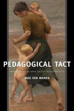 Pedagogical Tact - Manen, Max van