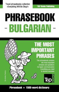 English-Bulgarian phrasebook and 1500-word dictionary - Taranov, Andrey