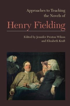 Approaches to Teaching the Novels of Henry Fielding