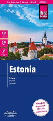 Reise Know-How Landkarte Estland / Estonia (1:275.000). Estonia / Estonie