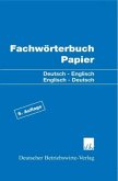 Fachwörterbuch Papier