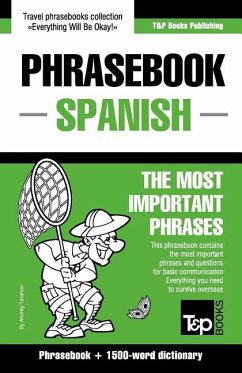 English-Spanish phrasebook and 1500-word dictionary - Taranov, Andrey