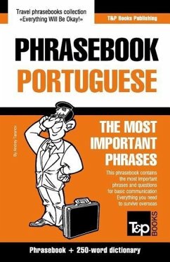 English-Portuguese phrasebook and 250-word mini dictionary - Taranov, Andrey