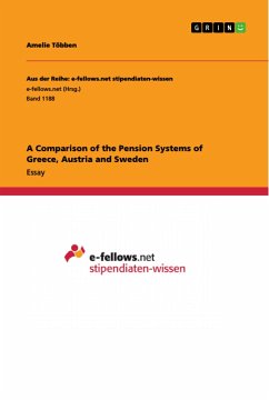 A Comparison of the Pension Systems of Greece, Austria and Sweden - Többen, Amelie