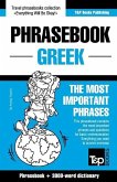 English-Greek phrasebook and 3000-word topical vocabulary