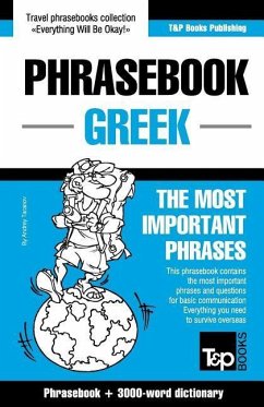 English-Greek phrasebook and 3000-word topical vocabulary - Taranov, Andrey
