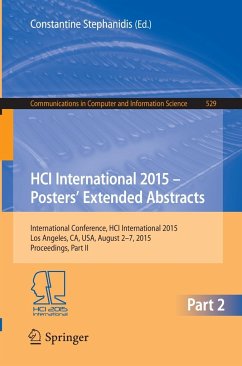HCI International 2015 - Posters¿ Extended Abstracts
