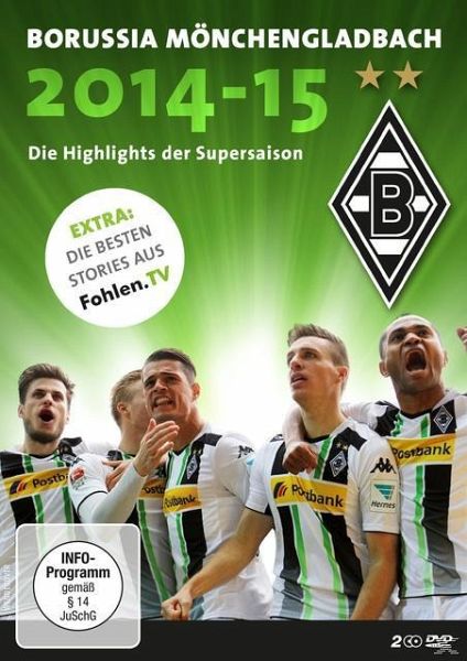 Borussia Mönchengladbach - Die Highlights der Supersaison 2014/2015 auf DVD  - Portofrei bei bücher.de