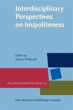 Cover Interdisciplinary Perspectives on Im/politeness (eBook, PDF)