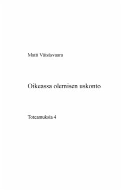 Cover Oikeassa olemisen uskonto (eBook, ePUB)
