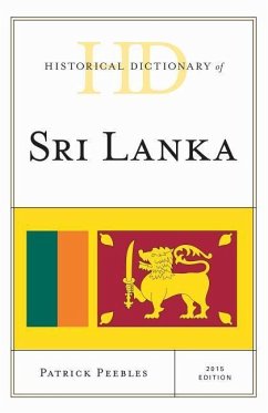 Historical Dictionary of Sri Lanka - Peebles, Patrick