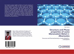 Structure and Phase properties of some Monovalent Metal n-Alkanoates