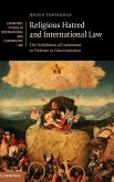 Religious Hatred and International Law