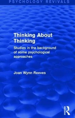 Thinking About Thinking - Wynn Reeves, Joan