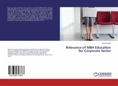 Relevance of MBA Education for Corporate Sector - Ahuja, Ayesha