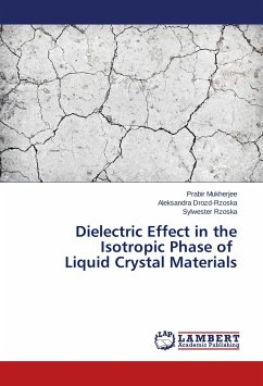 Dielectric Effect in the Isotropic Phase of Liquid Crystal Materials