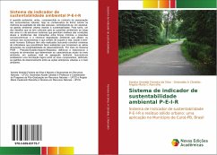 Sistema de indicador de sustentabilidade ambiental P-E-I-R - Ferreira da Silva, Sandra Sereide;A Cândido, Gesinaldo;C Ramalho, Ângela Maria