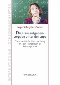 Cover Die Hausaufgabenvergabe unter der Lupe