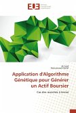 Application d'Algorithme Génétique pour Générer un Actif Boursier