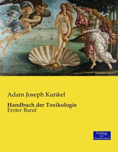 Handbuch der Toxikologie - Kunkel, Adam J.