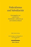 Föderalismus und Subsidiarität Föderalismus und Subsidiarität