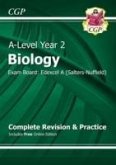 A-Level Biology: Edexcel A Year 2 Complete Revision & Practice with Online Edition: perfect for the 2023 and 2024 exams