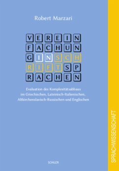 Vereinfachung in Schriftsprachen - Marzari, Robert