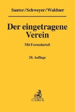 Der eingetragene Verein - Sauter, Eugen;Waldner, Wolfram;Schweyer, Gerhard