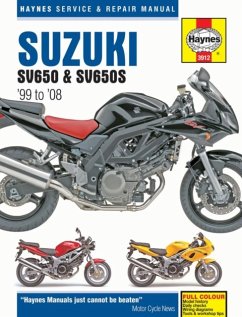 Suzuki SV650 & SV650S (99 - 08) Haynes Repair Manual - Haynes Publishing