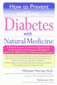 How to Prevent and Treat Diabetes with Natural Medicine (eBook, ePUB) - Murray, Michael; Lyons, Michael
