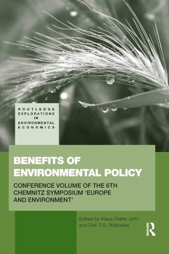 Benefits of Environmental Policy (eBook, PDF)