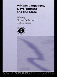 African Languages, Development and the State (eBook, PDF)