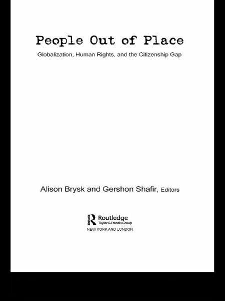 People Out of Place (eBook, PDF) People Out of Place (eBook, PDF)