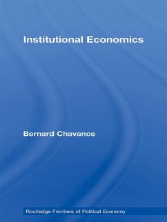 Institutional Economics (eBook, PDF) - Chavance, Bernard