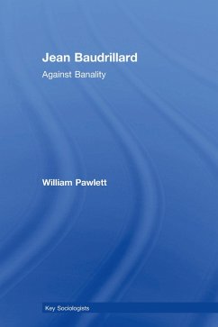 Cover Jean Baudrillard (eBook, PDF)