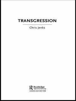 Transgression (eBook, PDF) - Jenks, Chris
