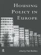 Housing Policy in Europe (eBook, PDF) - Bild 1
