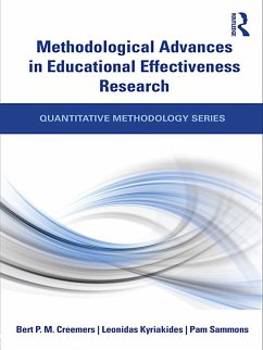 Methodological Advances in Educational Effectiveness Research (eBook, ePUB) - Creemers, Bert; Kyriakides, Leonidas; Sammons, Pam