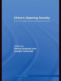 Cover China's Opening Society (eBook, PDF)