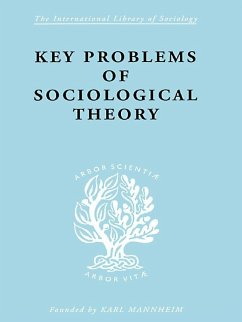 Cover Key Problems of Sociological Theory (eBook, PDF)