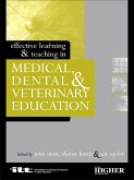 Effective Learning and Teaching in Medical, Dental and Veterinary Education (eBook, PDF)