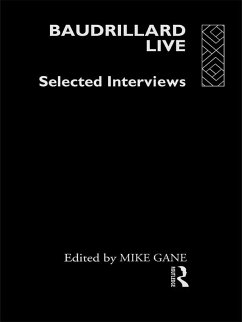 Cover Baudrillard Live (eBook, PDF)