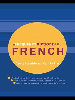 A Frequency Dictionary of French (eBook, PDF) - Lonsdale, Deryle; Le Bras, Yvon