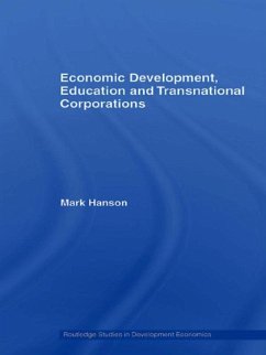 Cover Economic Development, Education and Transnational Corporations (eBook, PDF)