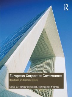 Cover European Corporate Governance (eBook, PDF)