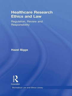 Cover Healthcare Research Ethics and Law (eBook, PDF)