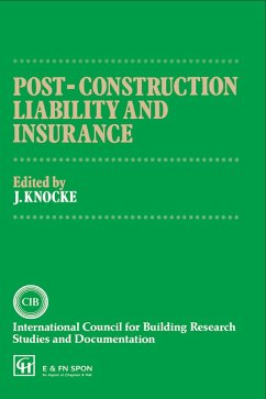 Post-Construction Liability and Insurance (eBook, PDF)