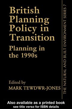 British Planning Policy (eBook, PDF) - Tewdwr-Jones, Mark