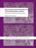 Decoding Boundaries in Contemporary Japan (eBook, ePUB)