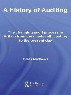 A History of Auditing (eBook, PDF) - Matthews, Derek